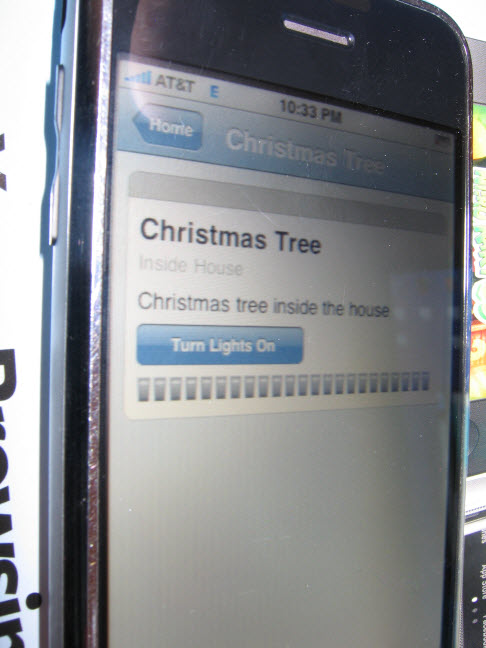iPhone Remote Control Christmas Lights Off iPhone Remote Control Christmas Lights Off