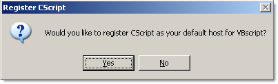 CScript Required