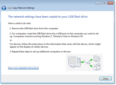 Copy Network Settings