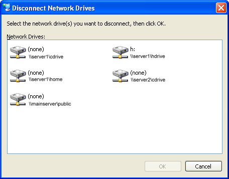 Network Drives Disconnecting Randomly