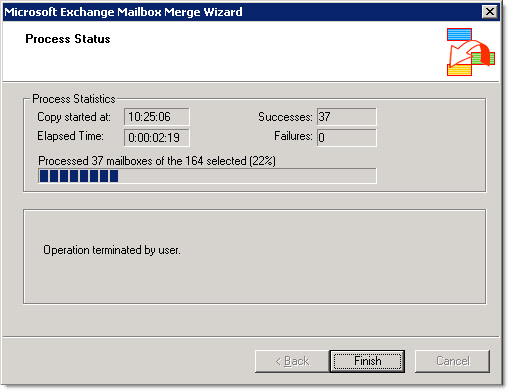 PST File Creation Progress