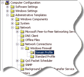 GPO Firewall policy