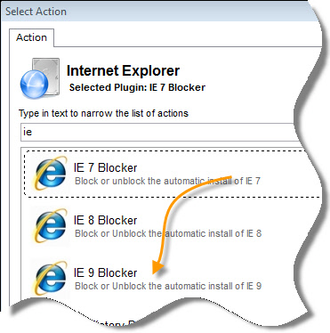 Block IE 9 Network Administrator