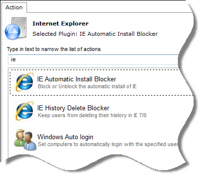 Internet Explorer Install Blocker