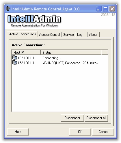 IntelliAdmin 3.0 Status