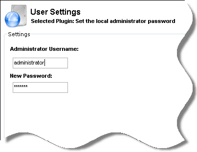Set Local Admin Password