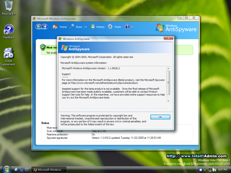 Windows Vista Build 5384 Beta 2