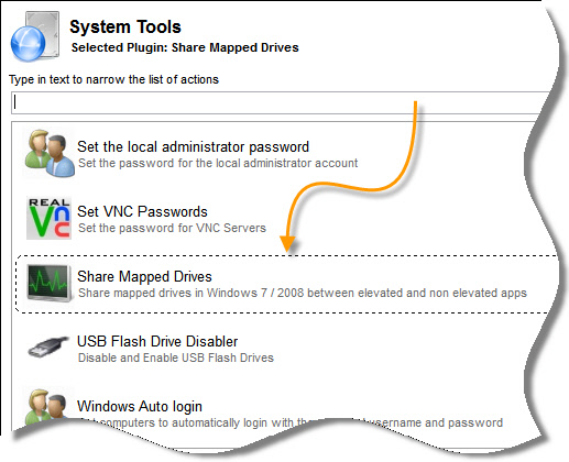 Network Administrator Share Drives