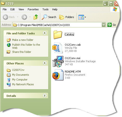 Microsoft Office Compatibility Pack for Word, Excel, and PowerPoint 2007 File Formats screenshot Microsoft Office Compatibility Pack for Word, Excel, and PowerPoint 2007 File Formats screenshot