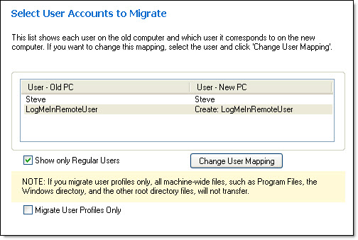 PC Mover Users