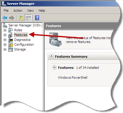 PowerShell 2008 Sever Manager