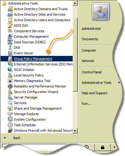 Remote Control 2008 Group Policy