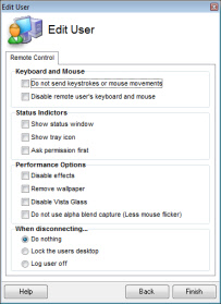 Remote Control 4 Edit User Settings Small