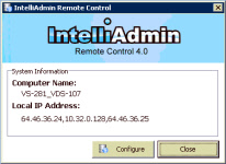 Remote Control 4 Server Info