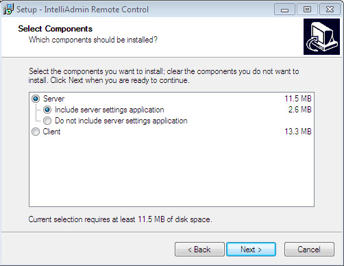 Remote Control Server Setup File