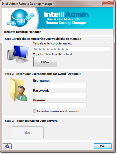 Remote Desktop Manager Main