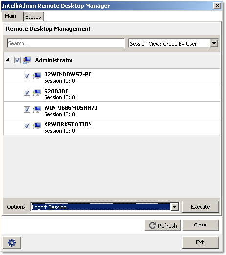 Remote Desktop Order By User