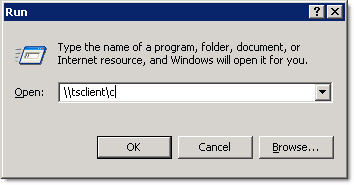 Remote Desktop TSCLIENT access