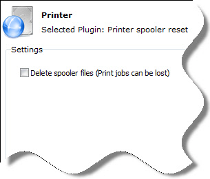 Reset Printer Delete Optio