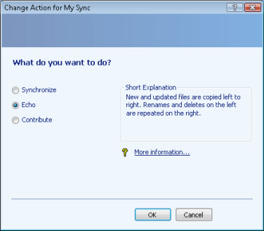 Sync Toy Action Selection