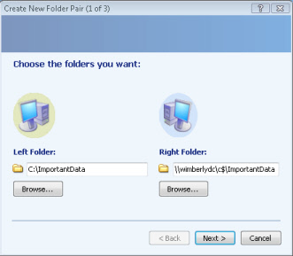 Select Folders