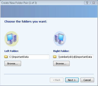 Select Folders