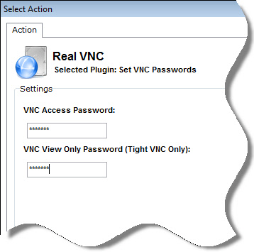 Tight VNC Remote Password Set