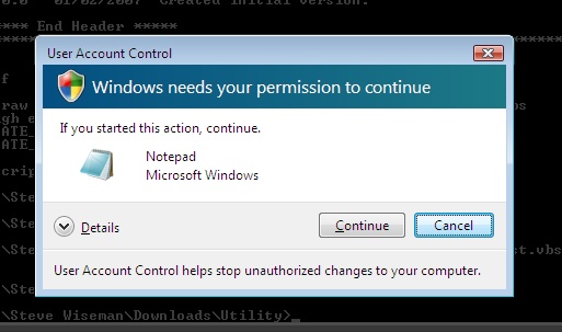 Windows Vista Command Prompt Net User