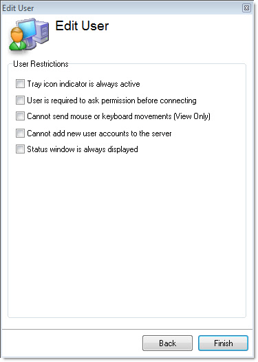 User Restrictions Beta 5