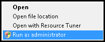 Vista Run As Administrator