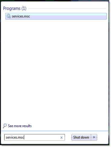 Windows 7 Services