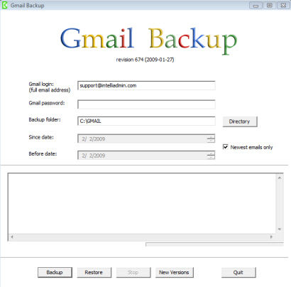 Gmail Backup