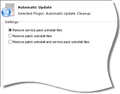 Automatic Update Cleanup Settings