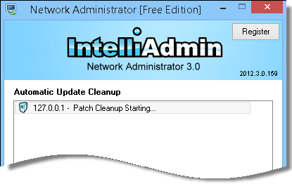 Automatic Update Cleanup Status