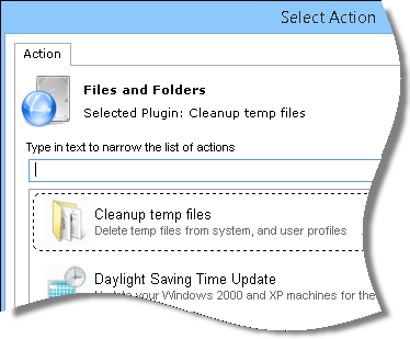 Clean temp files plugin