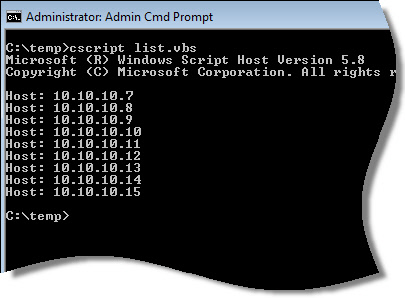 IP Range List