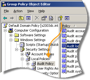 Logon Audit Policy