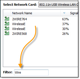 Wireless Strength Filter