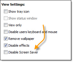 Disable Screen Saver beta