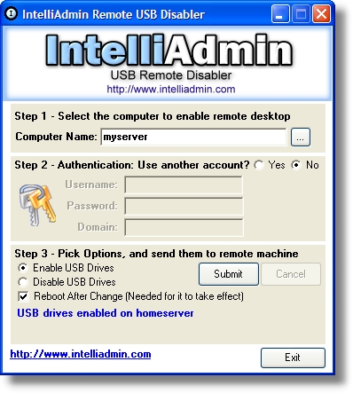 Remote USB Drive Disabler 2.0 full